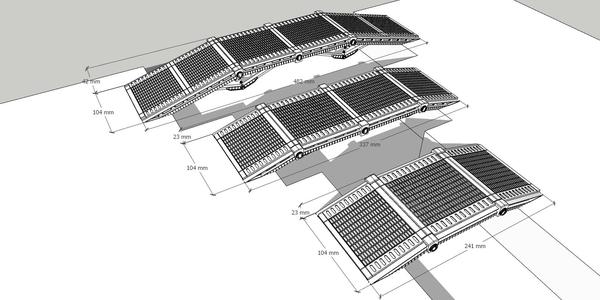 Scarif Bridge Small, Medium, Large