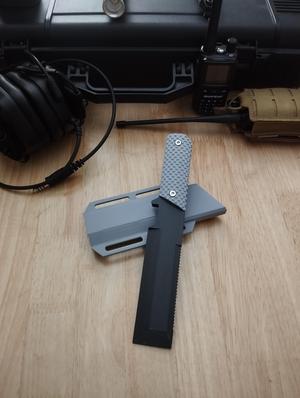 Airsoft Flat Blade Knife