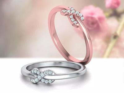 Epic Diamonds Collection Knot Diamond Ring