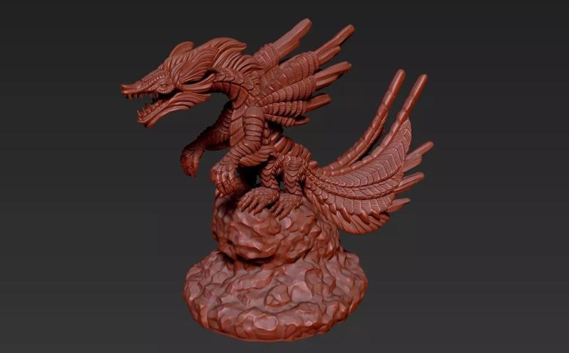 dragon sculpture