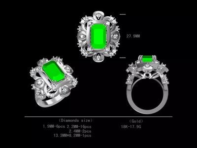 fancy green engagement ring  ready for sale at lowest price