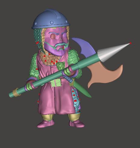 Halberdier Chibi