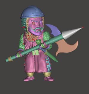 Halberdier Chibi