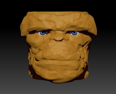 "Thing" Popcorn Bucket - Fantastic Four Head Edition 2025