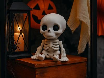 Halloween Skeleton Bone Skull Skeleton