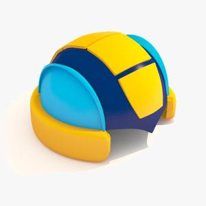 Cartoon Robot Helmet Model CRH7