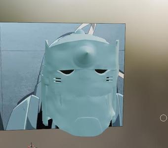 Alphonse Elric helmet Fullmetal Alchemist