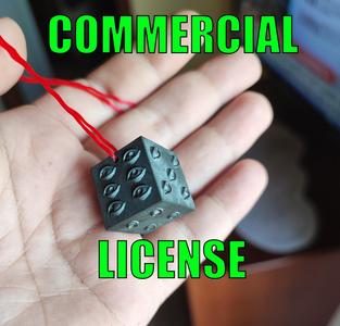 Jujutsu kaisen Prison Realm solid cube and keychain hole COMMERCIAL LICENSE