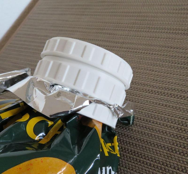 Tütenverschluß mit 50er Mündung, 3-teilig