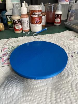 Small painting turntable