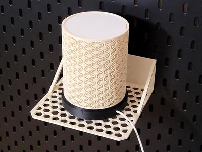 IKEA Skadis shelf hexagonal