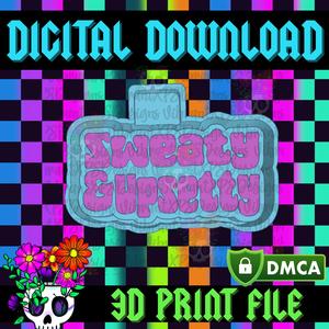 Sweaty & Upsetty STL Freshie Housing