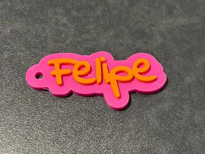 Keychain Felipe - Portachiavi Felipe