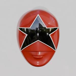 Red Chouriki Sentai Ohranger or Power Rangers Zeo Red Helmet wearable