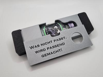 Schnaps Wasserwaage  / spirit level with alcohol