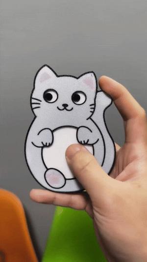Funny Cat Rolling Eyes Toy - Eyes Moving Cat