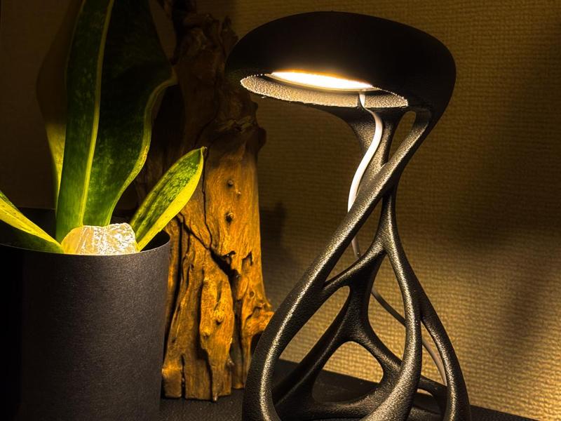 Alien Lamp – Small & Large Versions (Fuzzy Skin)