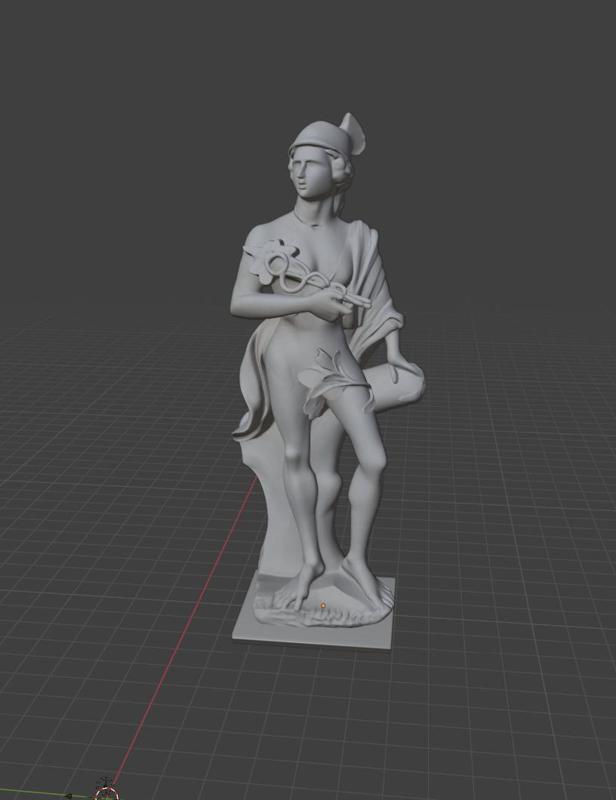 A statue of Mercury / Hermes