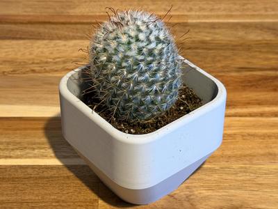 Modern mini plant pot very smooth