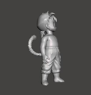 Son Gohan (transformation Oozaru) 3D Model