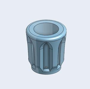Gothic Trash can