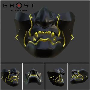 Sakai mask from Ghost of Tsushima game