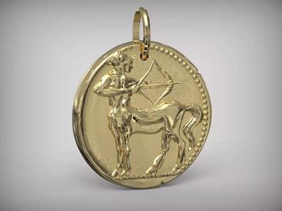 Zodiaque medal  Sagittarius