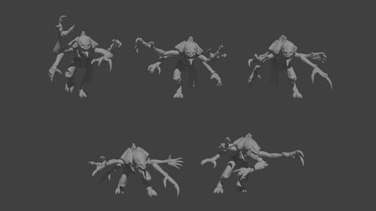 Pack of Soul Robbing Alien Creatures!