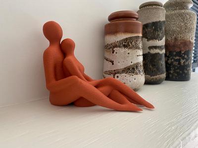 Minimalist Couple Sculpture