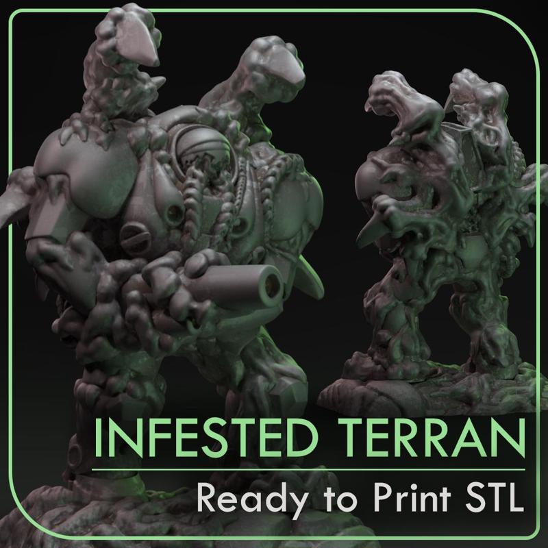 Infested Terran ready to print