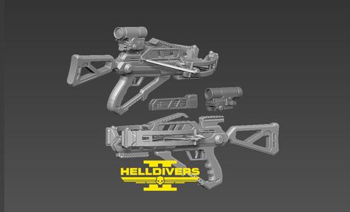 CB-9 Exploding Crossbow HELLDIVERS 2