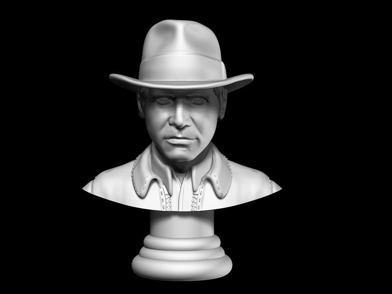 Indiana Jones Bust 3d digital download