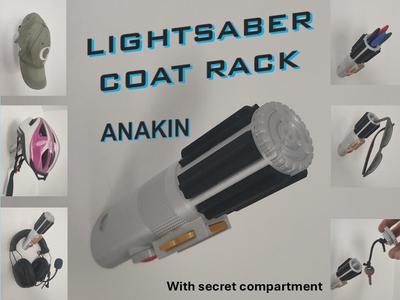 Lightsaber coat rack - ANAKIN