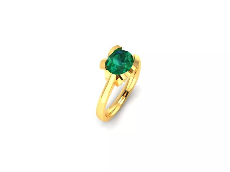 Solitaire Engagement Wedding Ring