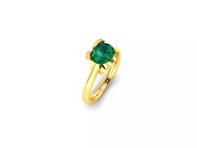 Solitaire Engagement Wedding Ring