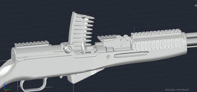 Rail mounts for FNV SKS