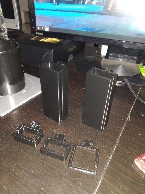 Aluminium extrusion cable manage 4040 8040 for SIMLABS rig