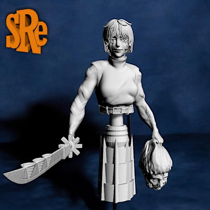 Maki Zenin Bust - Jujutsu Kaisen