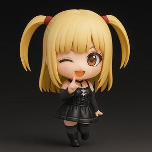 Misa Amane - 3D Figure of Death Note | Gothic Print Model