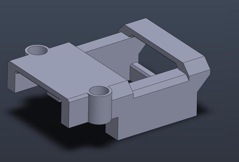 DJI Inspire 2 Top harness Cable Clamp