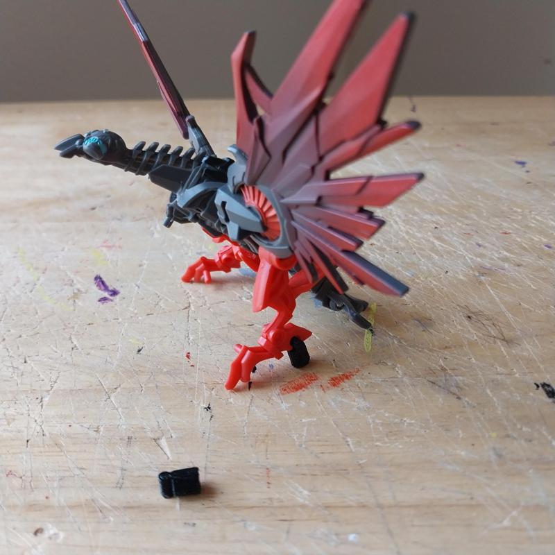 Transformers Human Alliance lazerbeak peg add-on