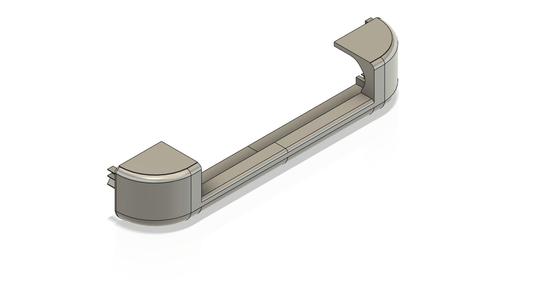 TechnGym treadmill cover 3d model