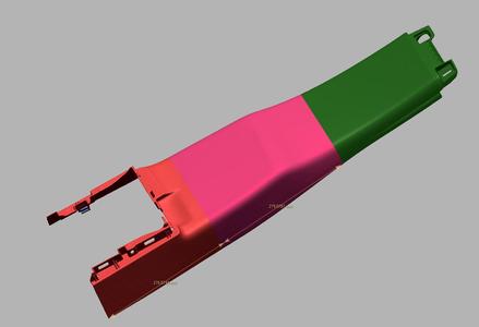 Mercedes-Benz Vito W447 B-Pillar Lower Trim Left A4476905825