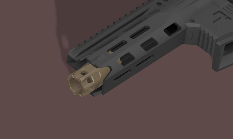 Strike ind. silencer replica.