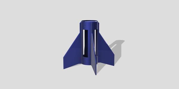 Fins for Ø50 mm rocket