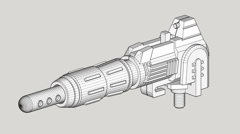 Binaltech Smokescreen Missile Launcher