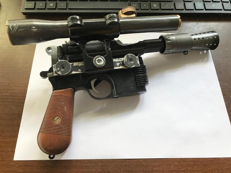 Han Solo DL 44 Blaster Parts