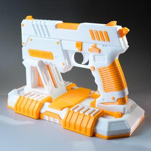 Sci-Fi Display Base And Handgun Vox-P01