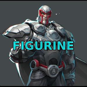 Magneto Erik Magnus Lehnsher SIr Ian McKellen Default COstume Marvel Rivals Clothed Custom Figurine