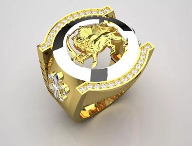 shir va khorshid ring mr0147